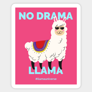 No Drama Llama Sticker